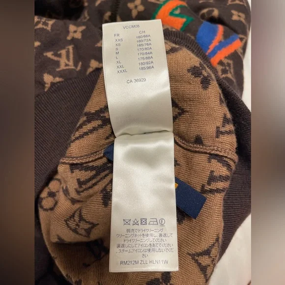 Louis Vuitton Brown Monogram Jacket